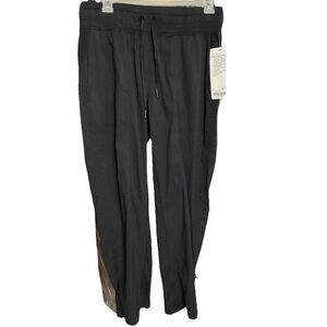 Womens lululemon Black Casual Pants Dance Studio Mid Rise NWT size 6